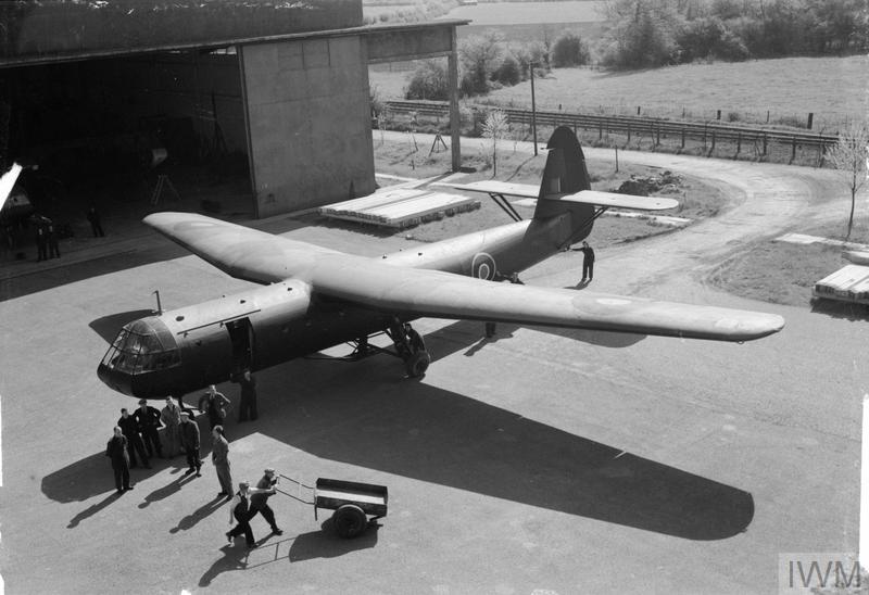 Photo: An assembled Horsa glider